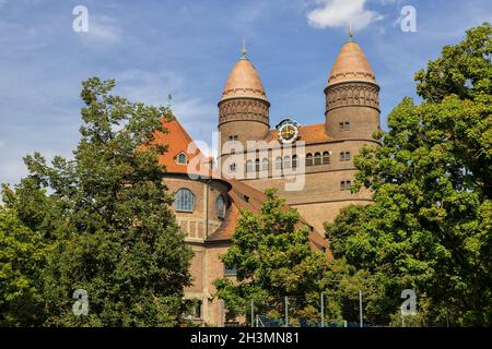 Dom an einem sonnigen Tag in Ulm, Deutschland Stockfoto