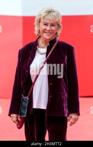 ROM, ITALIEN - OKTOBER 23: Regisseurin Cinzia TH Torrini beim Rome Film Fest 2021. Grido per un nuovo rinascimento Roter Teppich. Rom (Italien), 23. Oktober 2021 Stockfoto