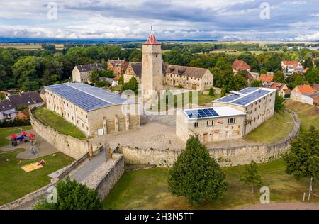 Schloss hausneindorf Schlosskomplex Stockfoto