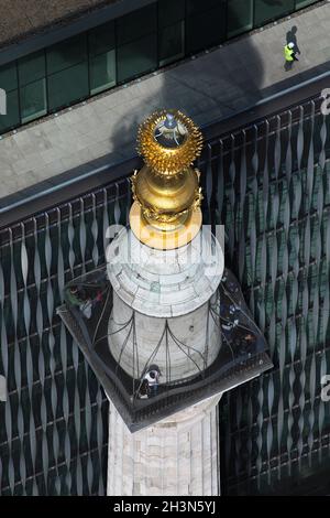 Großbritannien, London, Aussichtsplattform am Monument to the Great Fire of London Stockfoto