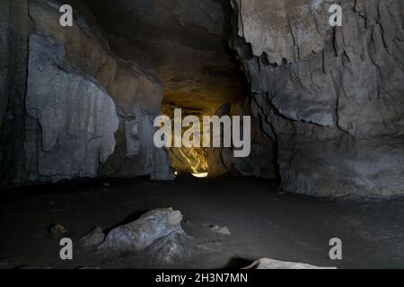 Box Canyon Cave, Karamea, Westküste, Neuseeland Stockfoto