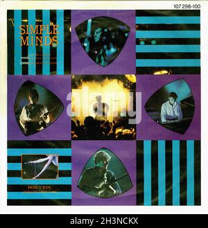 Vintage Vinyl Recording - Simple Minds - Don't You - D - 1985 Stockfoto