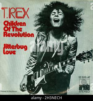 Vintage Vinyl Recording - T.Rex - Children of the Revolution - D - 1972 Stockfoto