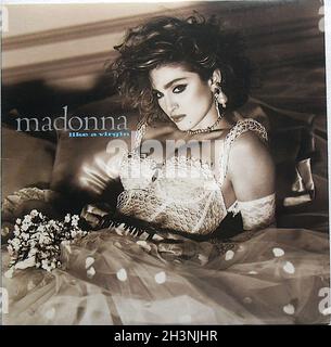 1984 Madonna Like A Virgin LP Album Vinyl A Stockfoto