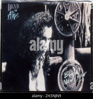 1986 Dead or Alive Brand New Lover Pete Burns Vinyl Single Pop Music UK Record 45 rpm 7 inch 80s A Stockfoto