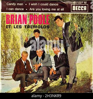 Vintage Vinyl Recording - Poole, Brian et les tremolos - Candy man - EP - F - 1964 Stockfoto