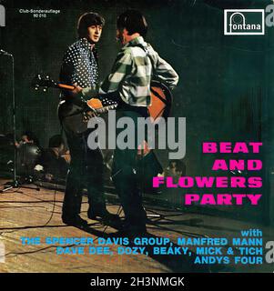 Vintage Vinyl Recording - Spencer Davis Group, The - Manfred Mann - Dave Dee, Dozy Beaky, Mick & Tich - Andy's Four - Beat and Flowers Party - Österreich - 1967
