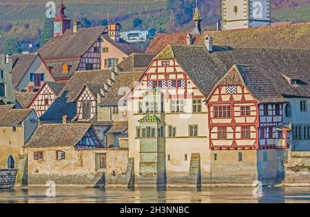 Kloster St. Georgen, Stein am Rhein, Kanton Schaffhausen, Schweiz Stockfoto