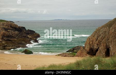 Murder Hole Beach Boyeghether Bay Stockfoto