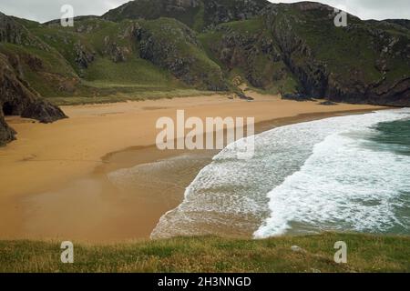 Murder Hole Beach Boyeghether Bay Stockfoto