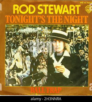 Vintage Vinyl Recording - Stewart, Rod - Tonight's The Night - D - 1976 Stockfoto