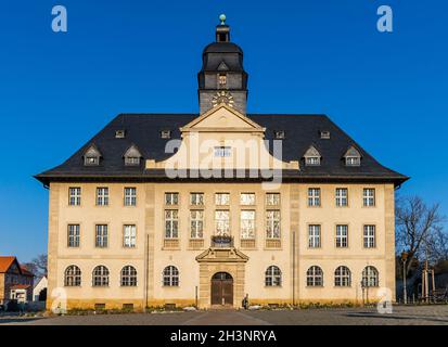 Rathaus Ballenstedt County Harz Stockfoto