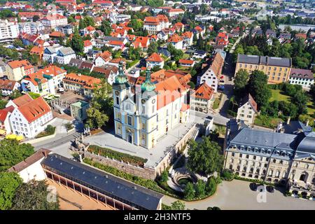 Donaueschingen ist eine Stadt in Bayern mit vielen historischen Sehenswürdigkeiten Stockfoto