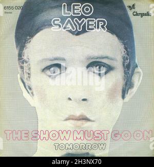 Vintage Vinyl Recording - Sayer, Leo - The Show Must Go On - D - 1973 Stockfoto