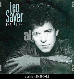 Vintage Vinyl Recording - Sayer, Leo - Real Life - D - 1986 Stockfoto