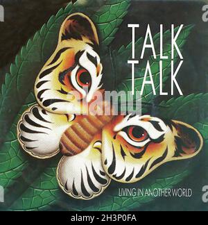 Vinylaufnahme - Talk Talk - Leben in einer anderen Welt - D - 1986 02 Stockfoto