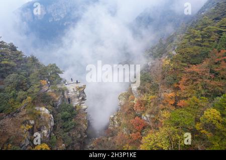 Mount Lu im Herbst Stockfoto