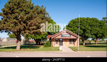 Ackley Park, Elk City, OK. Stockfoto