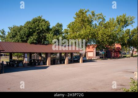 Ackley Park, Elk City, OK. Stockfoto