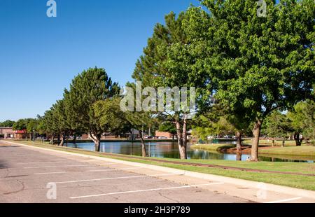 Ackley Park, Elk City, OK. Stockfoto