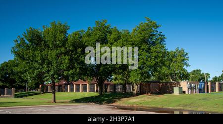 Ackley Park, Elk City, OK. Stockfoto