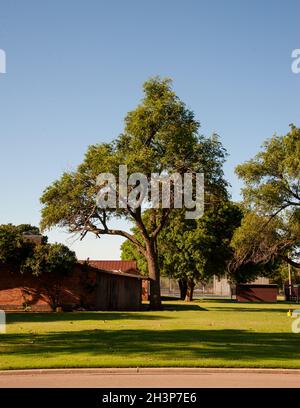 Ackley Park, Elk City, OK. Stockfoto