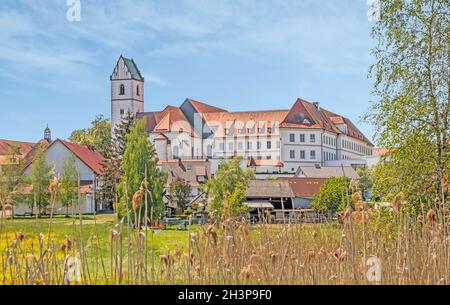 Stiftskirche St. Cornelius und Cyprianus Bad-Buchau Stockfoto