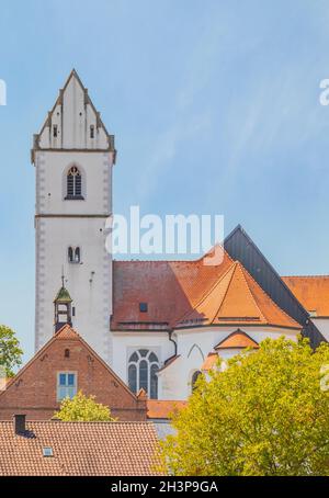 Stiftskirche St. Cornelius und Cyprianus Bad-Buchau Stockfoto