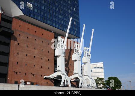 Elbphilharmonie in Hamburg Stockfoto