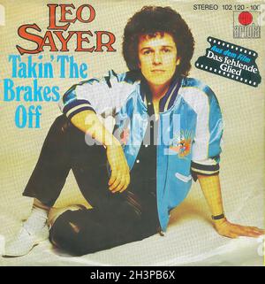 Vintage Vinyl Recording - Sayer, Leo - Takin' The Brakes Off - D - 1981 Stockfoto