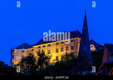 Blankenburg im Harz Schlossblick Stockfoto