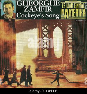 Vintage Vinyl Recording - Es war einmal in Amerika - Cockeyes Song - Gheorghe Zamfir - NL - 1984 02 Stockfoto