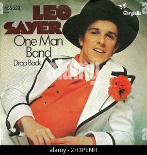 Vintage Vinyl Recording - Sayer, Leo - One man Band - D - 1974 Stockfoto