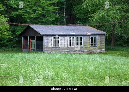 Konzentrationslager Halberstadt Langestein Zwieberge Harz Stockfoto