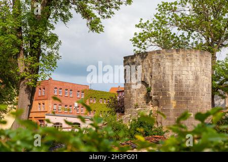 Bilder aus Quedlinburg Harz Stockfoto