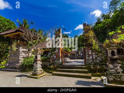 Ganung Kawi Tempels in Insel Bali - Indonesien Stockfoto