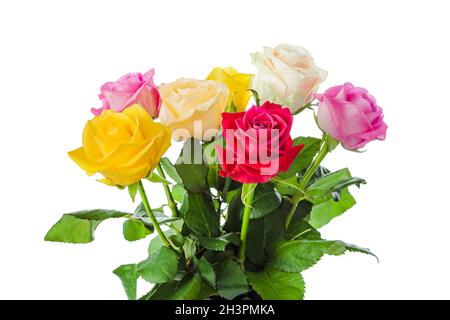 Blumenstrauß Rosen Stockfoto