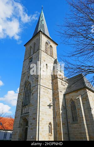 Katholische Zweigkirche St. Bonifatius in Neuenkirchen Stockfoto