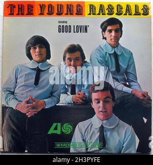 1960s The Rascals Young Rascals Good Lovin LP Album Original Vintage Vinyl Stockfoto