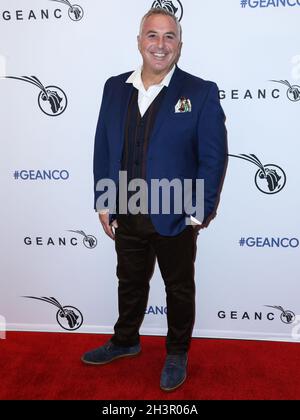 West Hollywood, Usa. Okt. 2021. WEST HOLLYWOOD, LOS ANGELES, KALIFORNIEN, USA - 29. OKTOBER: David Dubinsky kommt bei der Gala der GEANCO Foundation 2021 an, die am 29. Oktober 2021 im 1 Hotel West Hollywood in West Hollywood, Los Angeles, Kalifornien, USA, stattfand. (Foto: Xavier Collin/Image Press Agency/Sipa USA) Quelle: SIPA USA/Alamy Live News Stockfoto