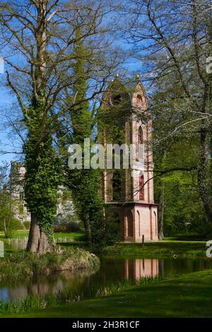 St. Helena und Andreas Kirche in Ludwigslust Stockfoto