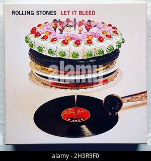 The Rolling Stones - Let IT Bleed (1969) 50th Anniversary Deluxe Box Set (2019) - Original Vinyl Record 02 Stockfoto