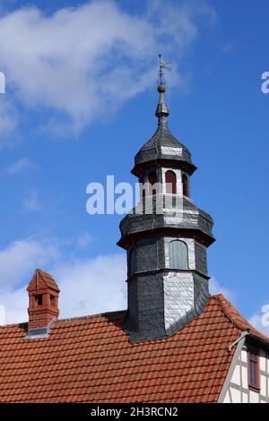 Historische Altstadt von Schlitz Stockfoto