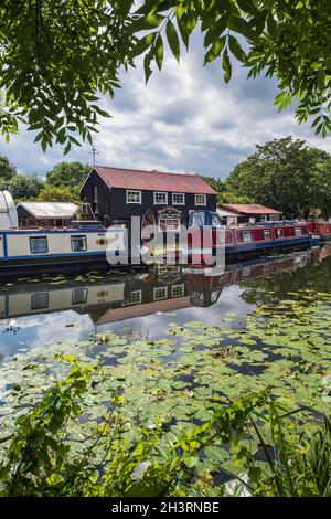 Mills Dockyard, Erewash Canal, Long Eaton, Derbyshire Stockfoto