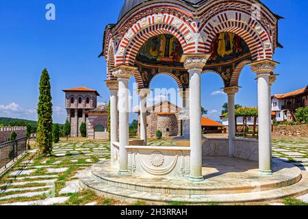 Kloster Gigintsi (montinisches Kloster) St. Cosmas und Damian, Bulgarien Stockfoto