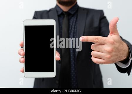 Vorstellung Neuer Technologieideen Diskussion Technologischer Verbesserungen Einführung Von Elektronischen Produkten, Die Menschen Verbinden Video Cal Stockfoto