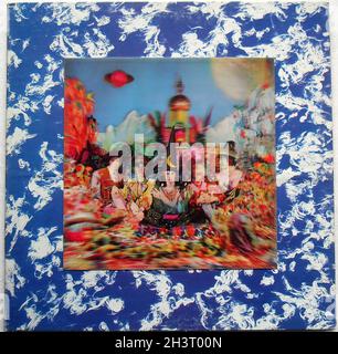 1967 Rolling Stones Ihre Satanic Majesties 3D Sleeve LP Album Original Vintage Vinyl 60er Jahre A Stockfoto