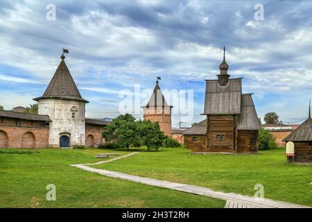 Erzengel-Michael-Kloster, Jurjew-Polsky, Russland Stockfoto