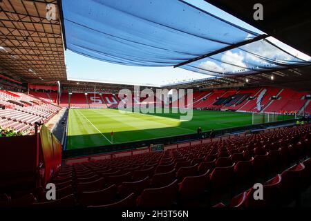 Allgemeine Innenansicht der Bramall Lane, Heimstadion von Sheffield United Stockfoto