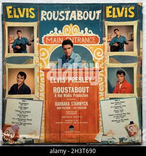 Elvis Presley - Roustabout - Original Vinyl Record 01 Stockfoto